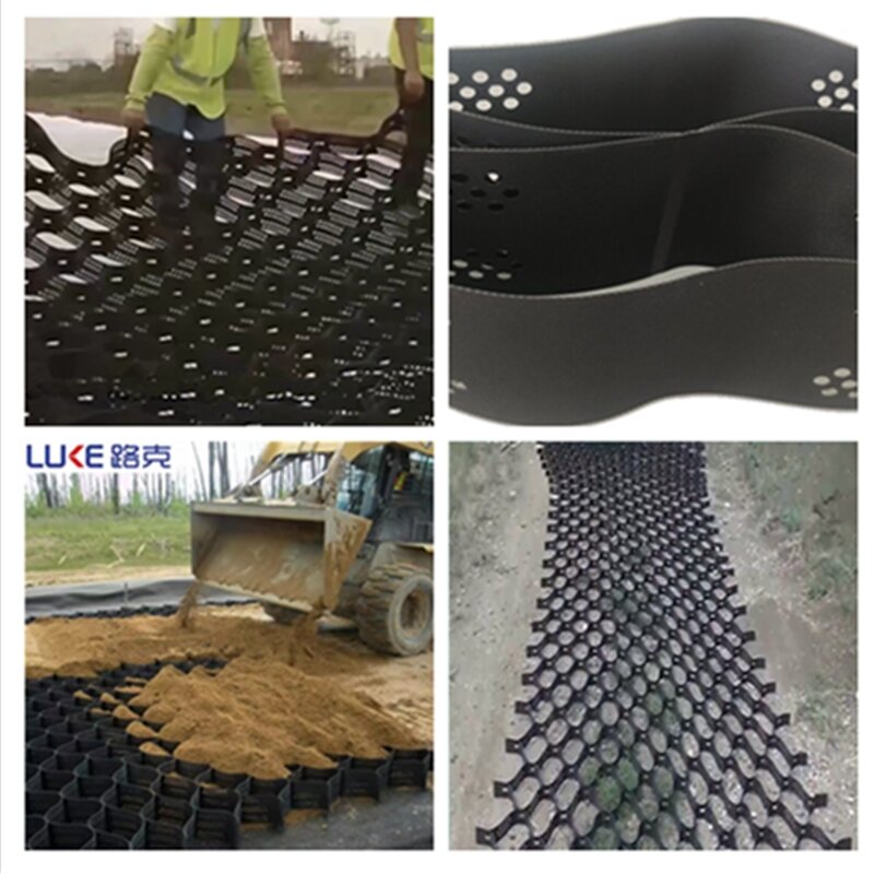 Высокопрочная защита откосов Geocell из HDPE, усиленная.jpg Высокопрочная защита откосов Geocell из HDPE, усиленная.jpg