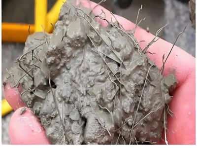 Бетон с оптоволокном.