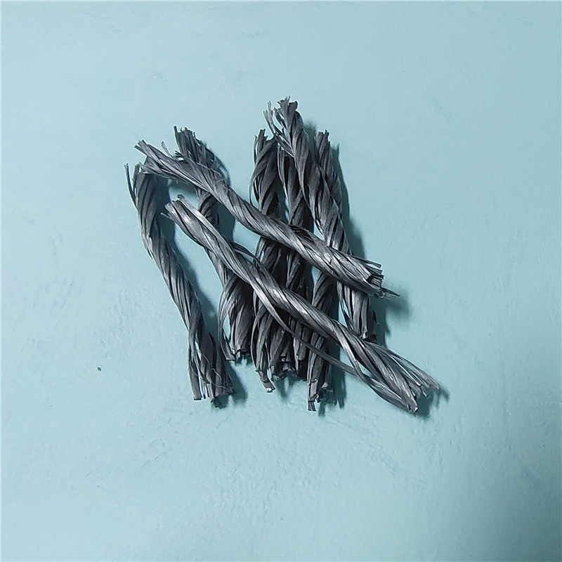 Черное полипропиленовое волокно PP крученого Fiber.jpg Черное полипропиленовое волокно PP крученого Fiber.jpg