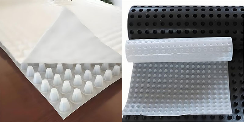 Дренажная доска из композитного геомембранного материала.jpg Дренажная доска из композитного геомембранного материала.jpg