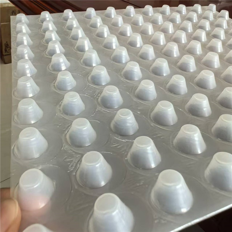 Высококачественная антикоррозионная дренажная плита из HDPE с точечными выступами .jpg