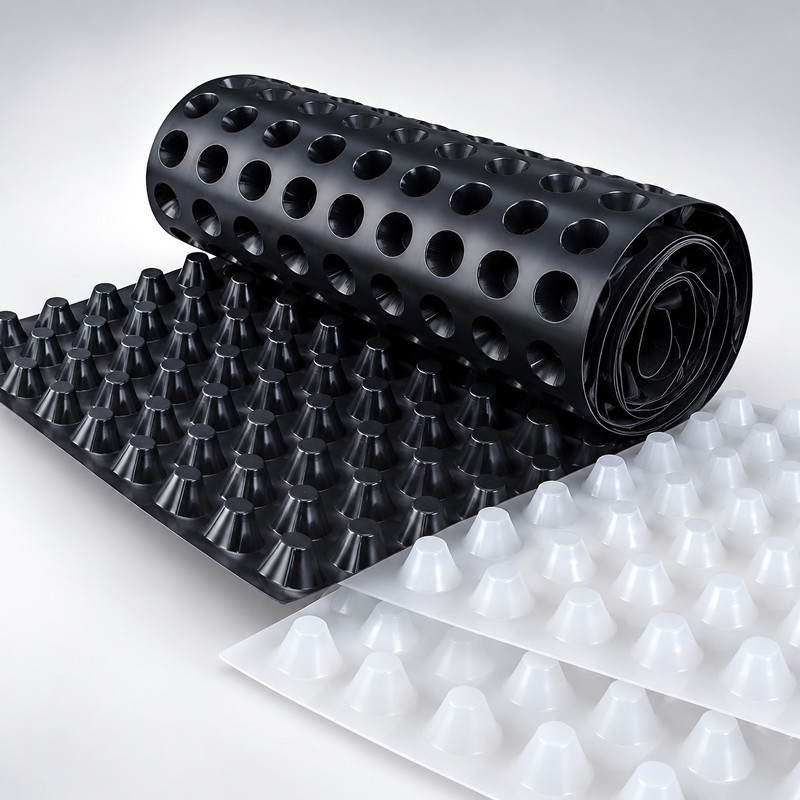 Black & White HDPE Dimple Drainage Sheet Roll Supplies.jpg Black & White HDPE Dimple Drainage Sheet Roll Supplies.jpg